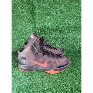 Nike Zoom Black and Red Size 13 Men's Basketball Shoes